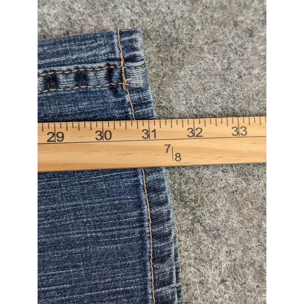 Jordache Womens Bootcut Jeans Size 16 Dark Wash Stretch Denim JM391112 - Picture 12 of 14